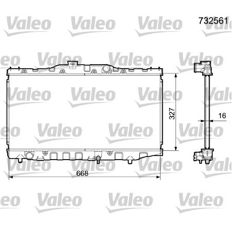 Radiateur VALEO