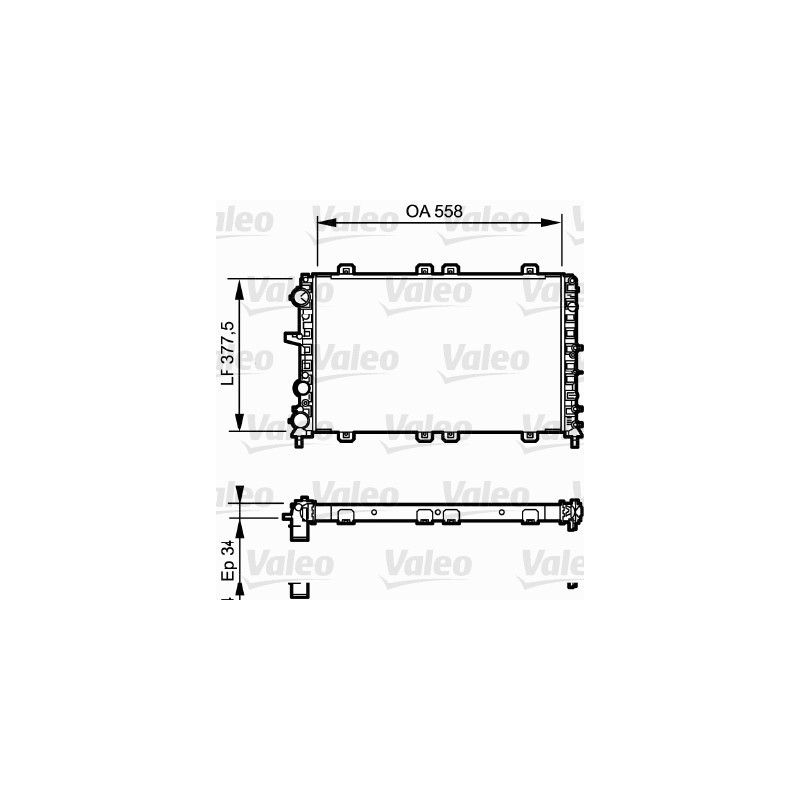 Radiateur VALEO
