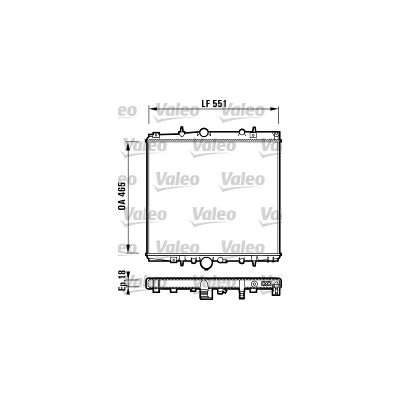 Radiateur VALEO