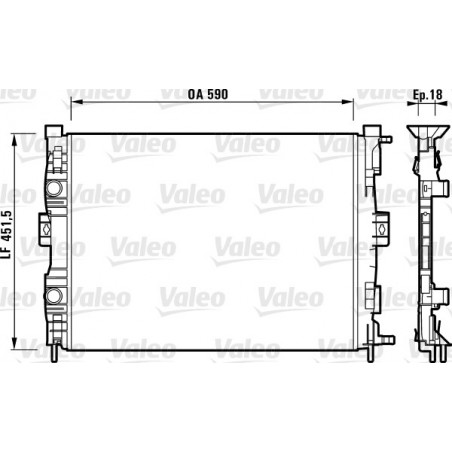 Radiateur VALEO