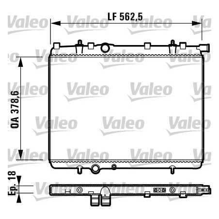 Radiateur VALEO