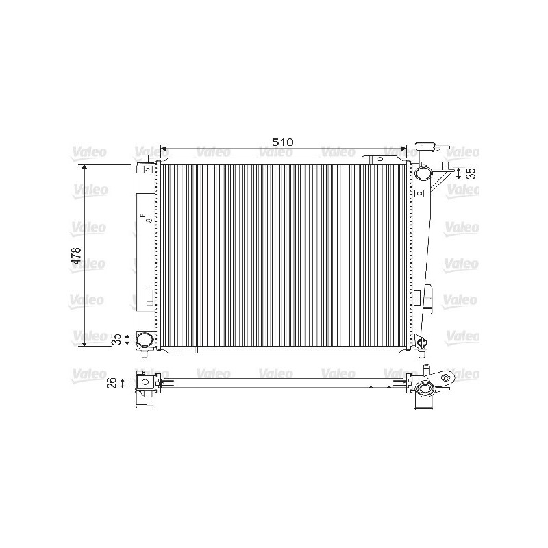 Radiateur VALEO