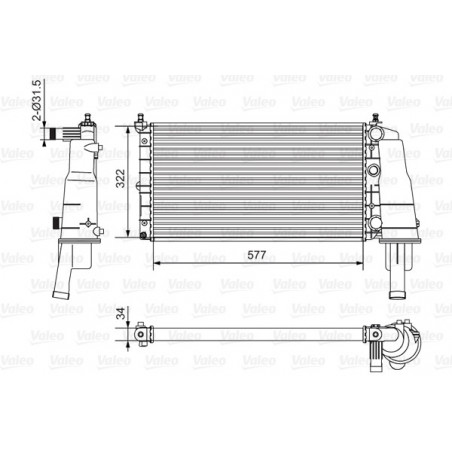 Radiateur VALEO