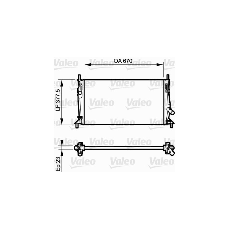 Radiateur VALEO