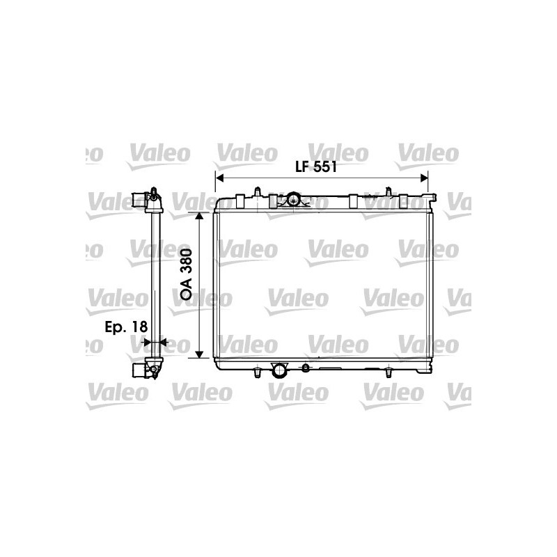 Radiateur VALEO