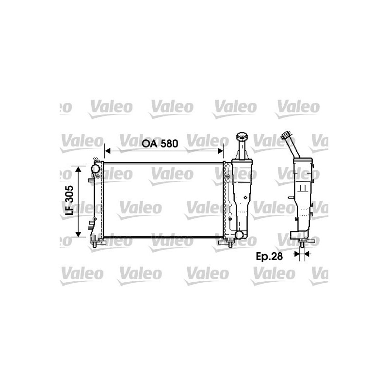 Radiateur VALEO