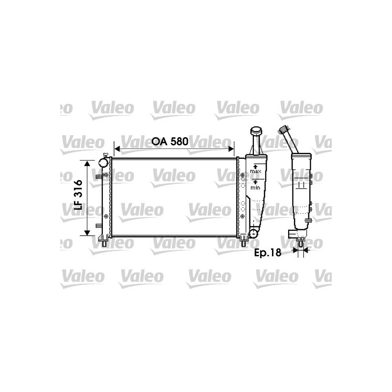 Radiateur VALEO