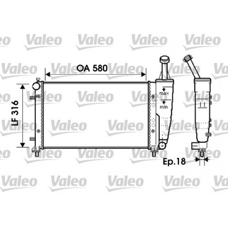 Radiateur VALEO