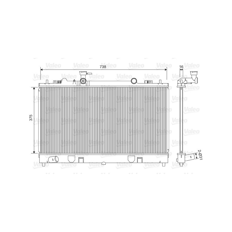 Radiateur VALEO