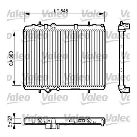 Radiateur VALEO