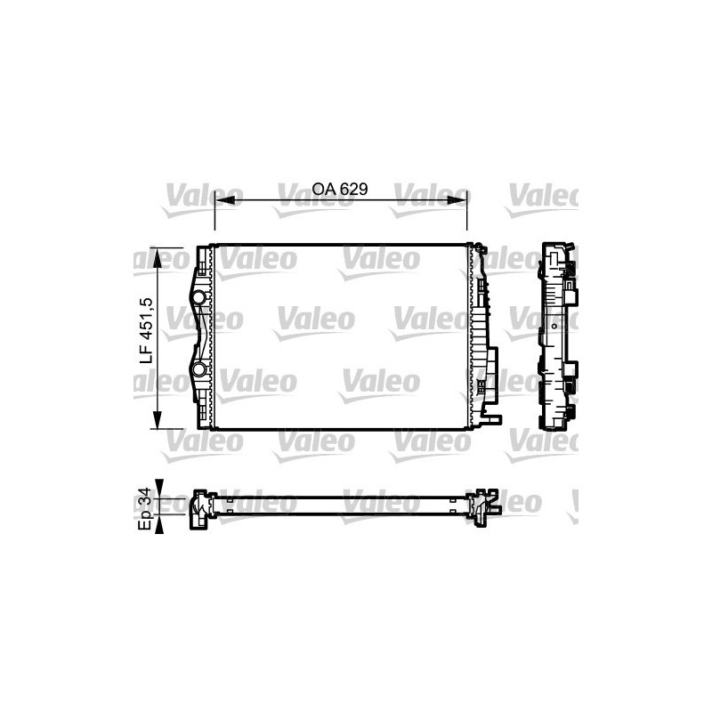 Radiateur VALEO