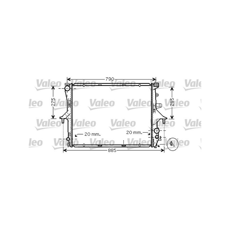 Radiateur VALEO