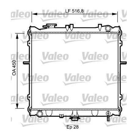 Radiateur VALEO