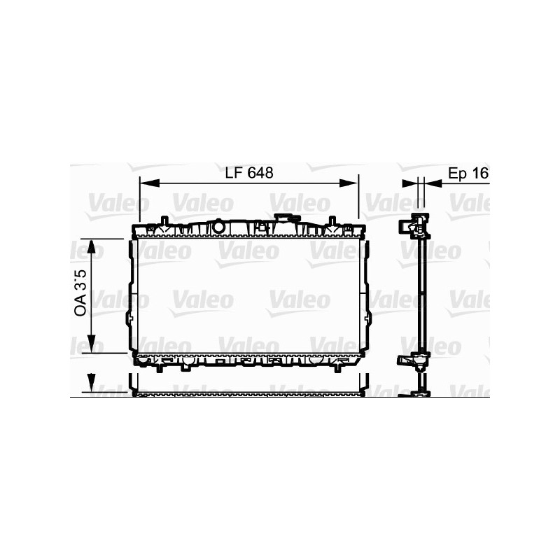 Radiateur VALEO