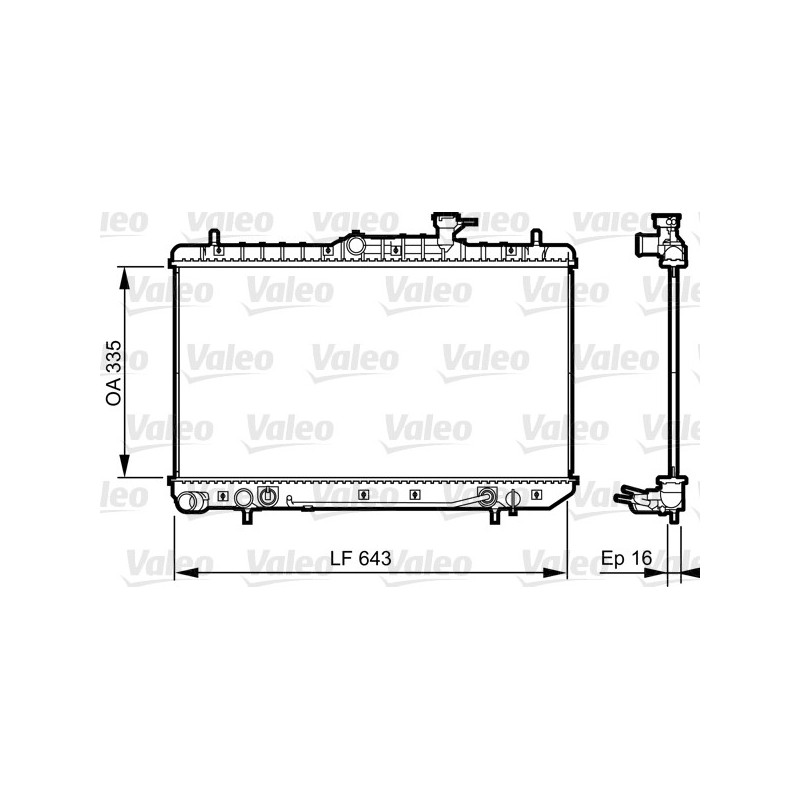 Radiateur VALEO
