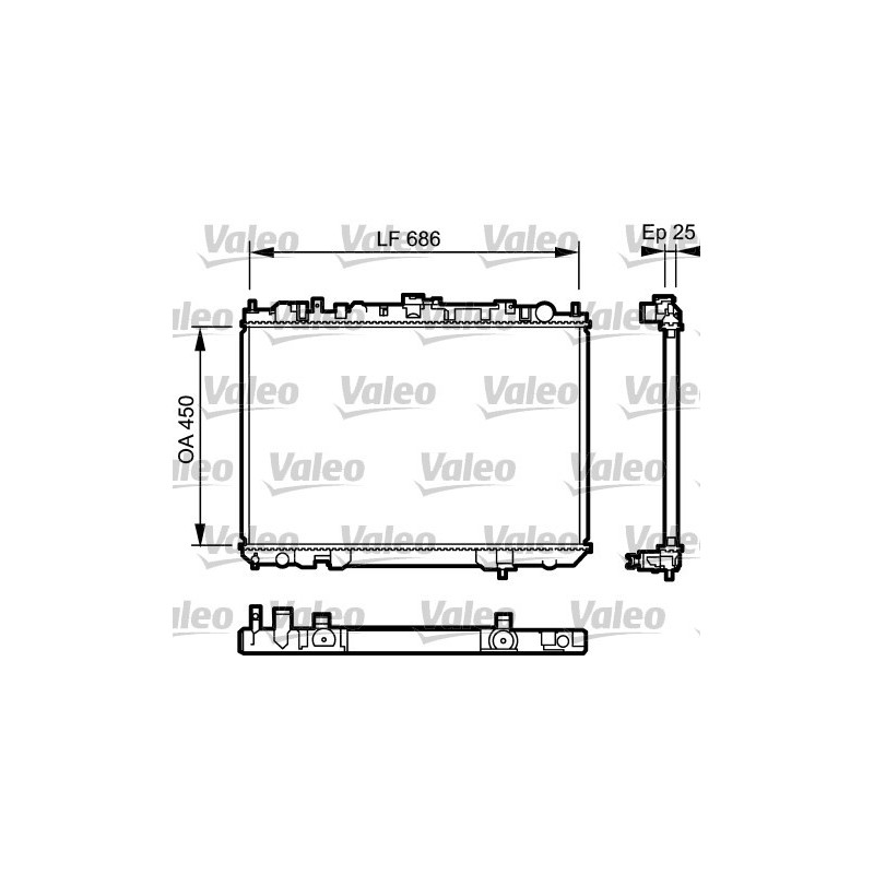 Radiateur VALEO
