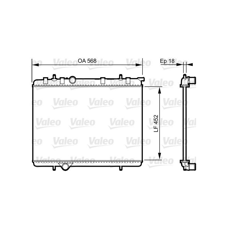 Radiateur VALEO