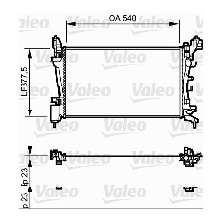 Radiateur VALEO
