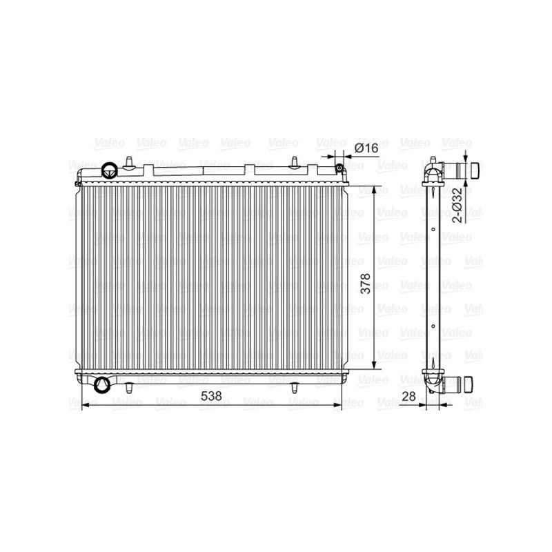 Radiateur VALEO