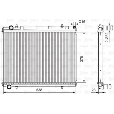 Radiateur VALEO