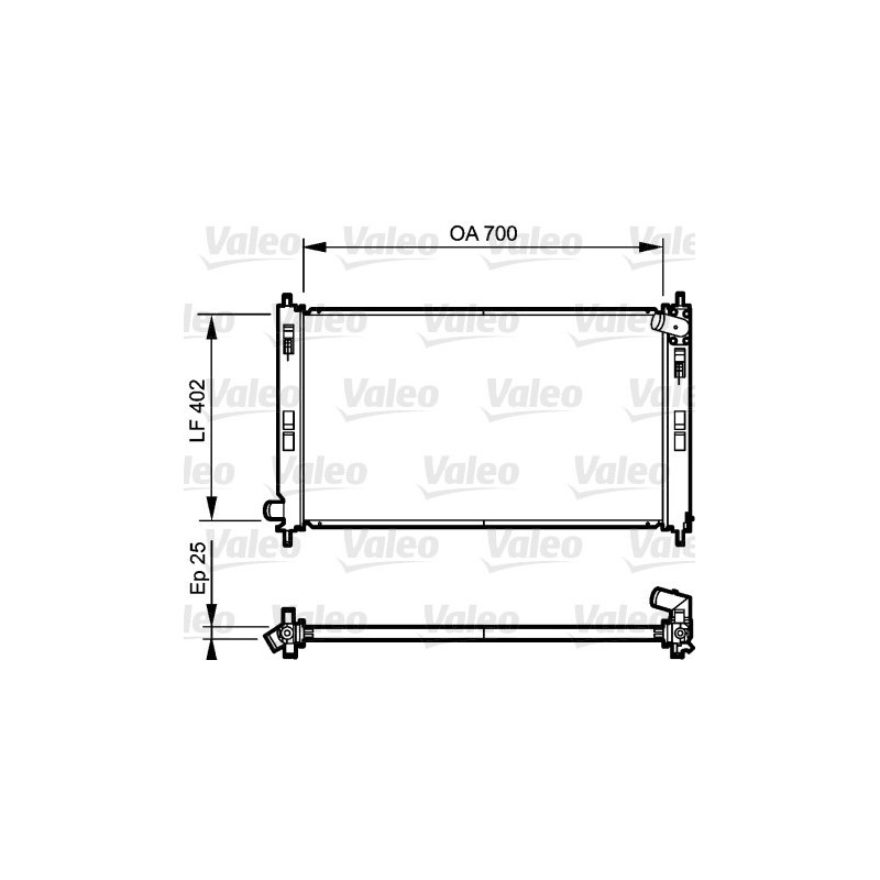 Radiateur VALEO