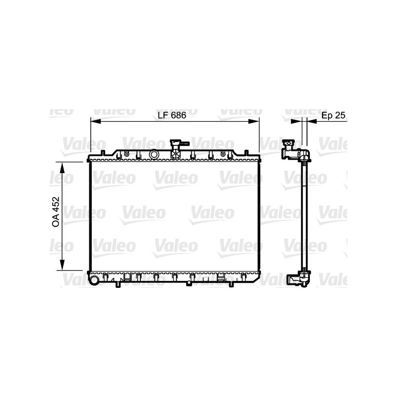 Radiateur VALEO