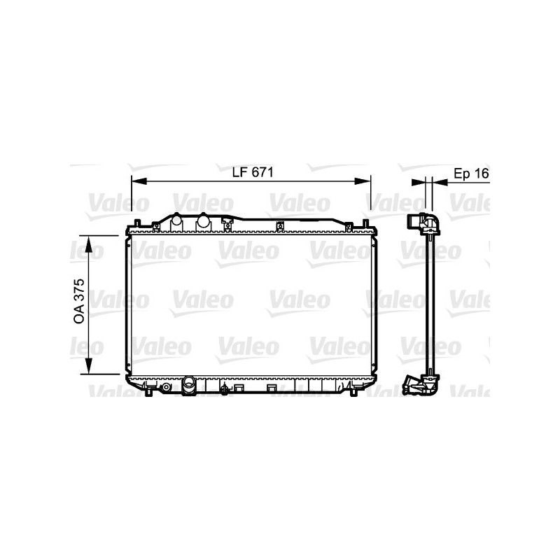 Radiateur VALEO