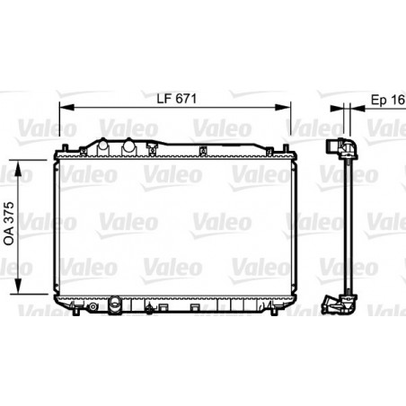 Radiateur VALEO