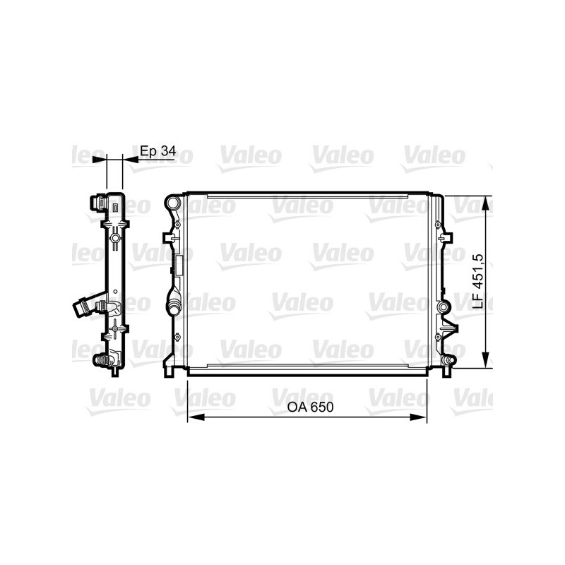 Radiateur VALEO
