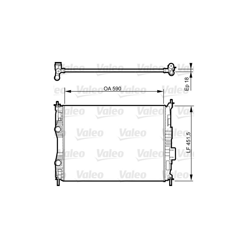 Radiateur VALEO