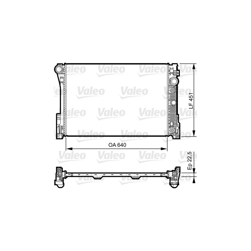 Radiateur VALEO