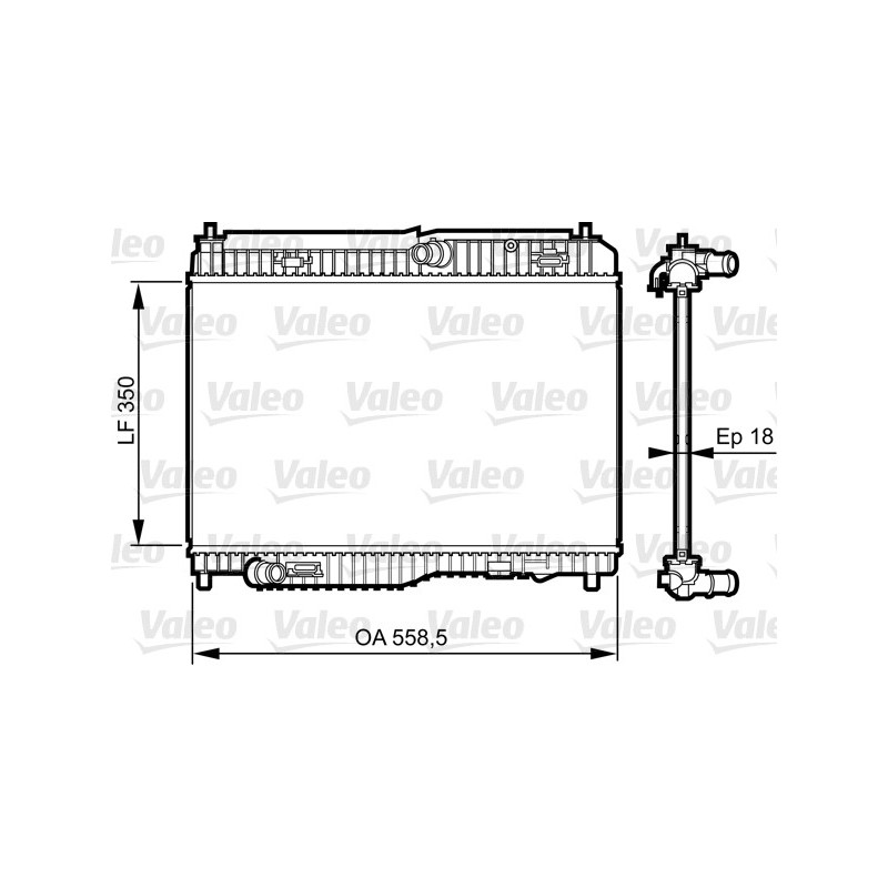 Radiateur VALEO