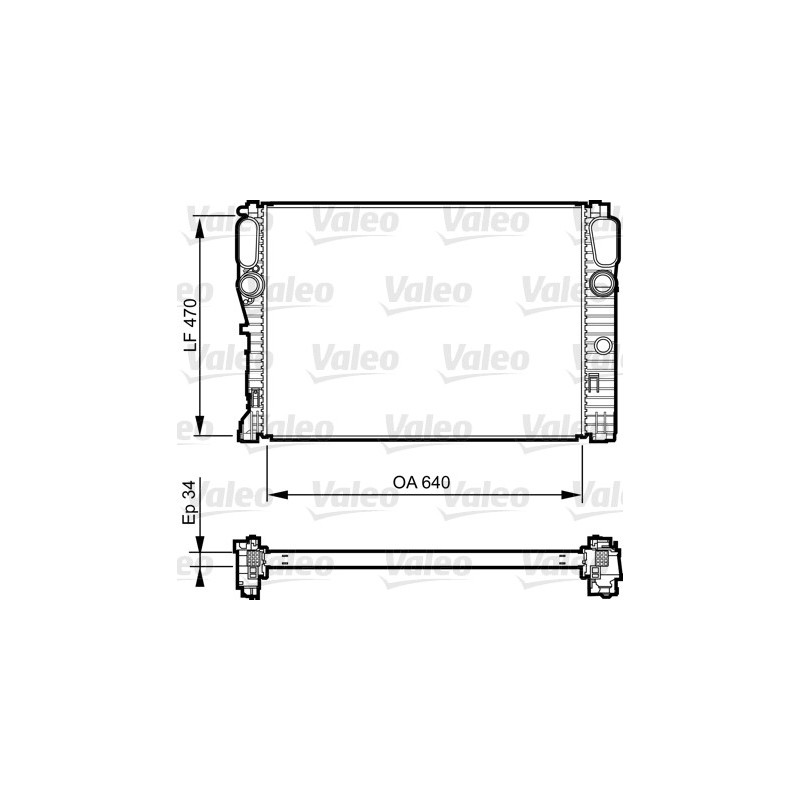 Radiateur VALEO