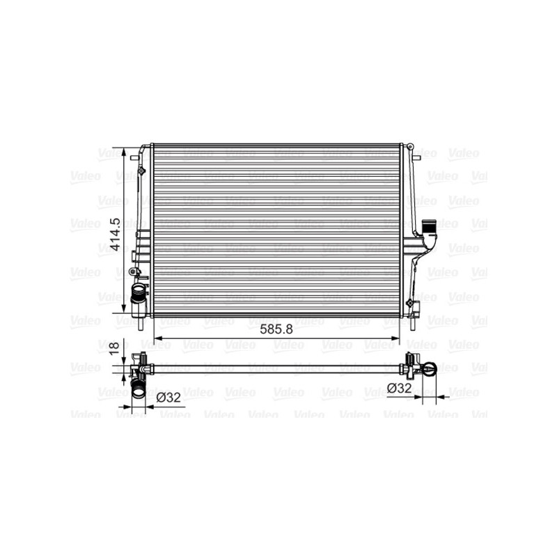Radiateur VALEO
