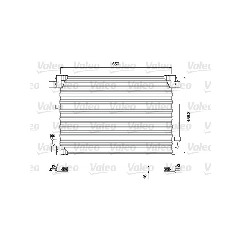 Condenseur de climatisation VALEO