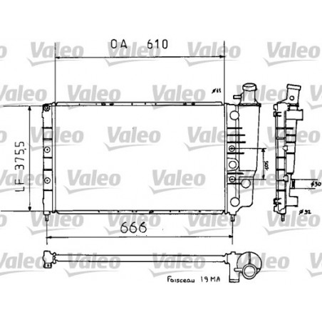 Radiateur VALEO