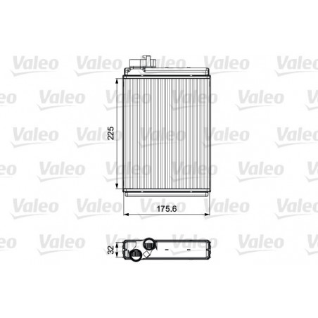 Radiateur de chauffage VALEO