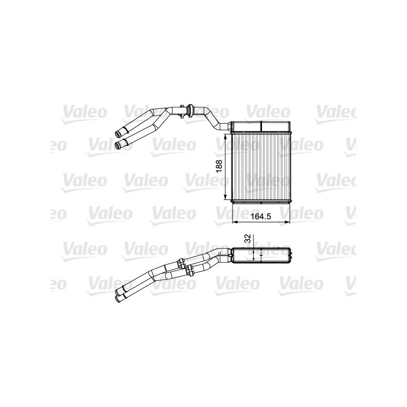 Radiateur de chauffage VALEO