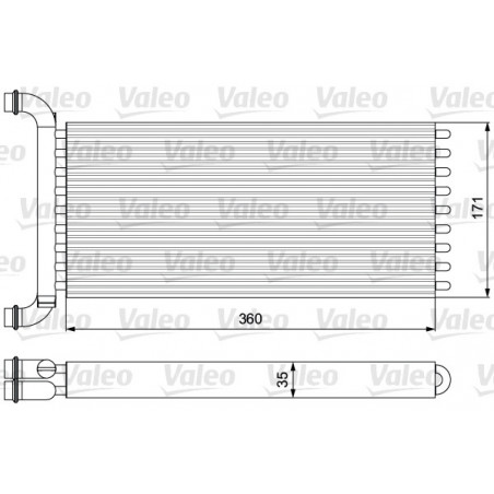Radiateur de chauffage VALEO