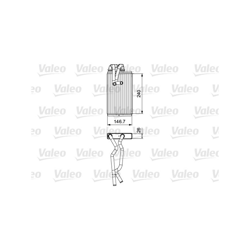 Radiateur de chauffage VALEO