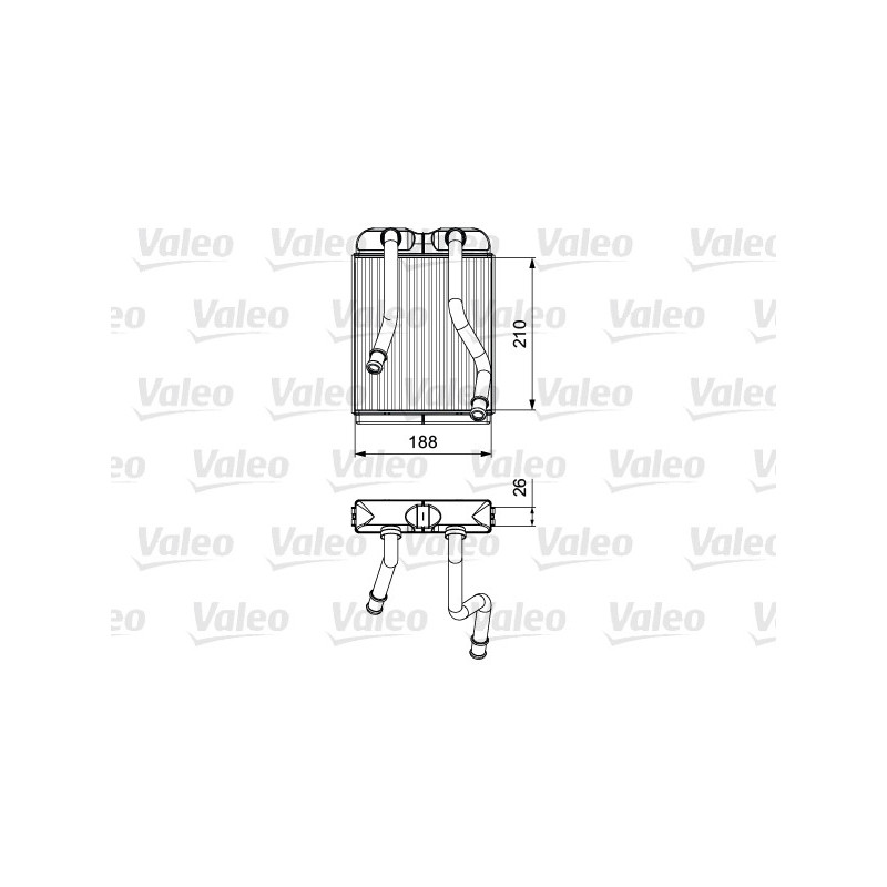 Radiateur de chauffage VALEO