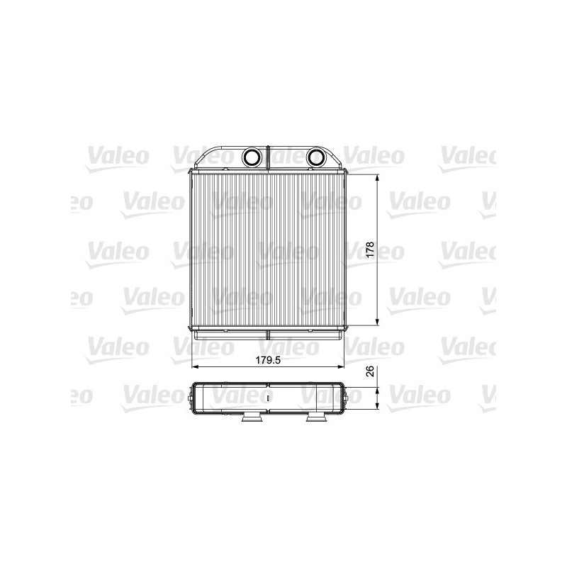 Radiateur de chauffage VALEO