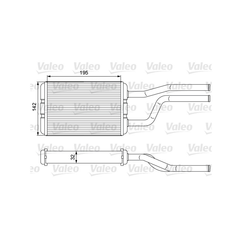 Radiateur de chauffage VALEO
