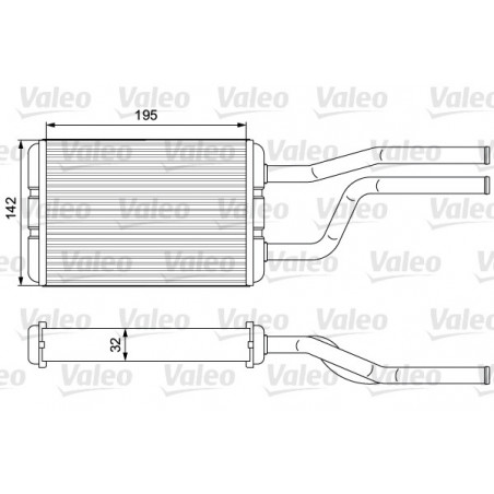 Radiateur de chauffage VALEO