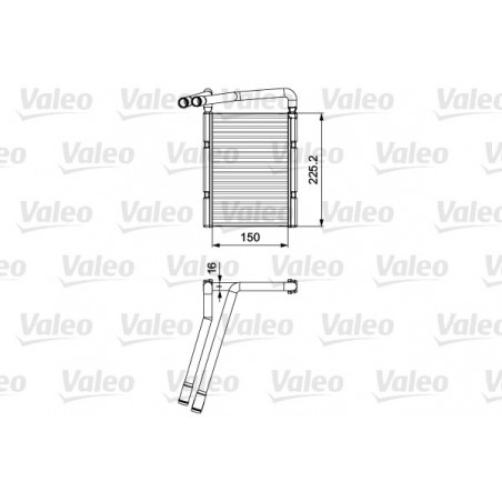 Radiateur de chauffage VALEO