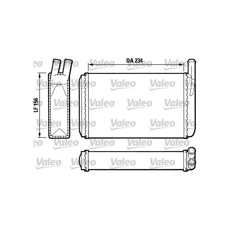 Radiateur de chauffage VALEO