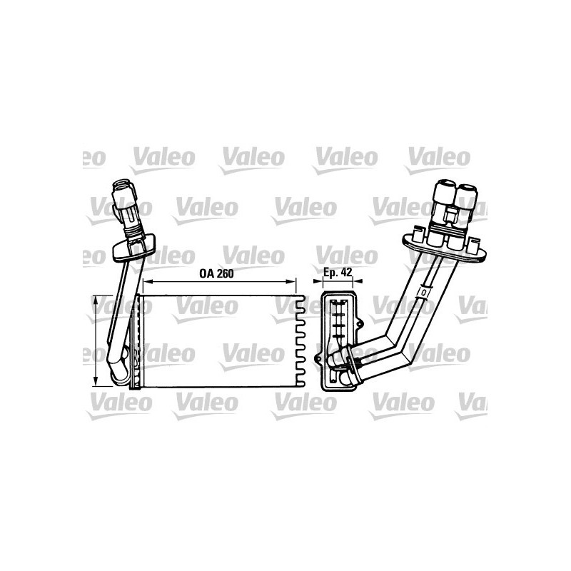 Radiateur de chauffage VALEO