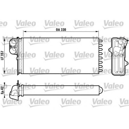 Radiateur de chauffage VALEO