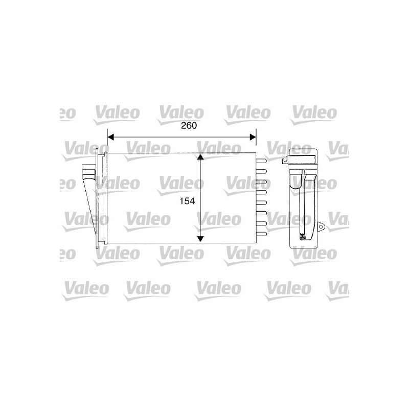 Radiateur de chauffage VALEO