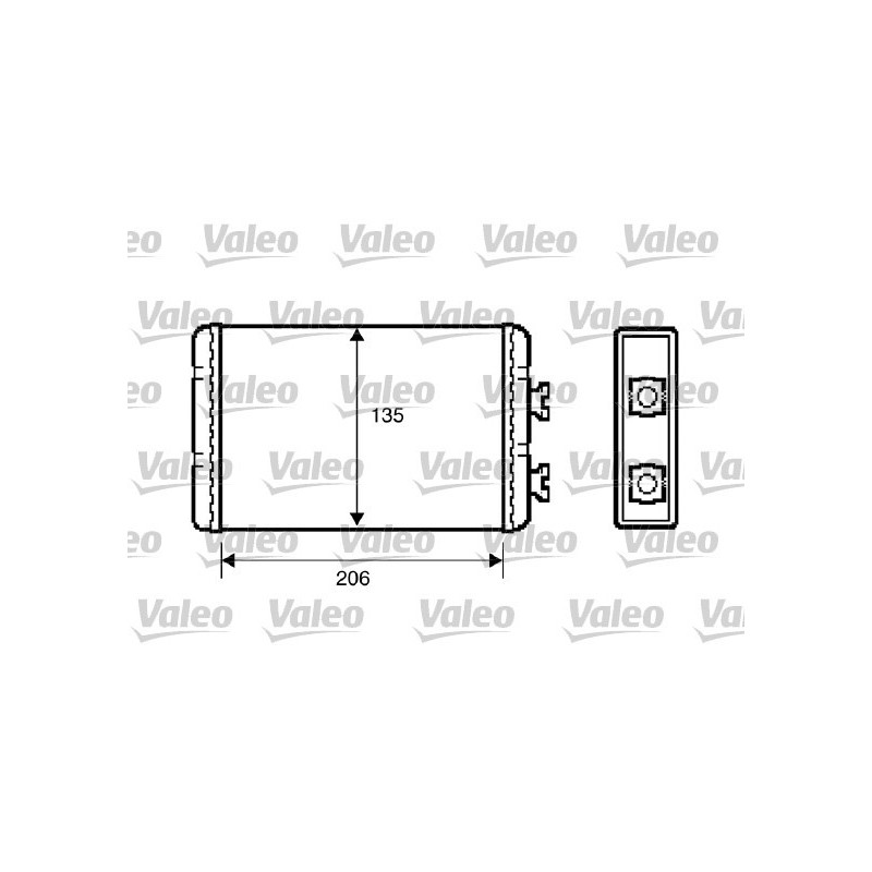 Radiateur de chauffage VALEO